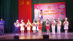 Học sinh trường THCS Đoàn Thị Điểm đạt giải Nhất Hội thi “Chỉ huy Đội giỏi” tỉnh Hưng Yên năm 2018