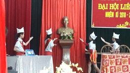 Đại hội Liên Đội trường Tiểu học thị trấn Yên Mỹ II - Nhiệm kỳ 2018-2019