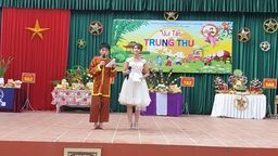 Không khí Trung thu ngập tràn trường THCS Yên Phú