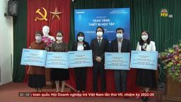 Công ty Panasonic Việt Nam trao tặng thiết bị học tập - 24/3/2022