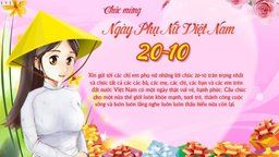 Trường mầm non Nghĩa Hiệp tổ chức kỷ niệm ngày Phụ nữ Việt Nam 20/10